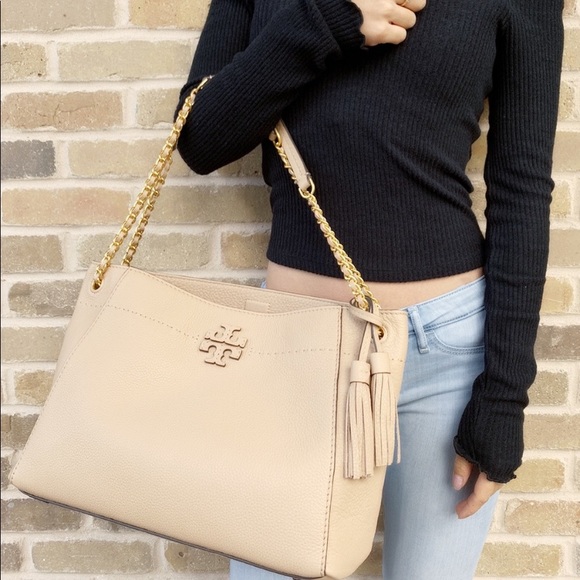 CLOSE OUT! $298 ❤️NWT Tory Burch Slouchy Tote - Picture 3 of 8
